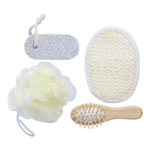 Badeset aus Baumwolle Jean beige | ohne Werbeanbringung | Nicht verfügbar | Nicht verfügbar