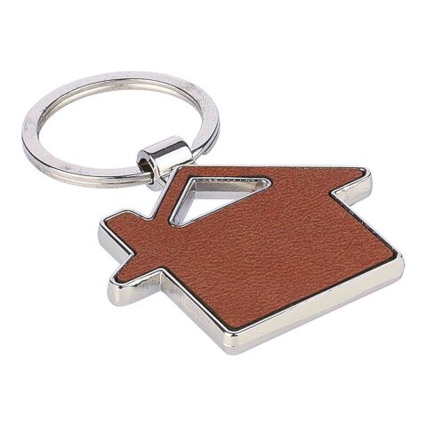 Schlüsselanhänger aus recyceltem Leder Jim Braun | ohne Werbeanbringung | Nicht verfügbar | Nicht verfügbar