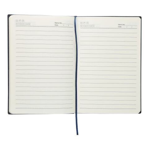 Recyceltes PU-Notizbuch (A5) Elian Schwarz | ohne Werbeanbringung | Nicht verfügbar | Nicht verfügbar