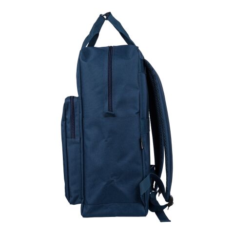 Rucksack aus recyceltem (900D) Polyester Amalia Blau | ohne Werbeanbringung