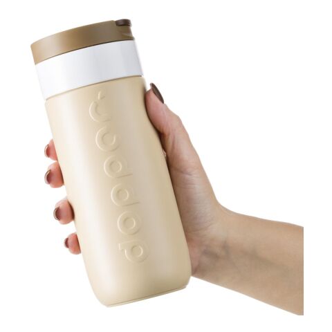Dopper-Reisebecher 400 ml Erdiges Braun | ohne Werbeanbringung | Nicht verfügbar | Nicht verfügbar