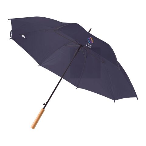 Automatik Stockschirm 'Charlie' aus Polyester Hellblau