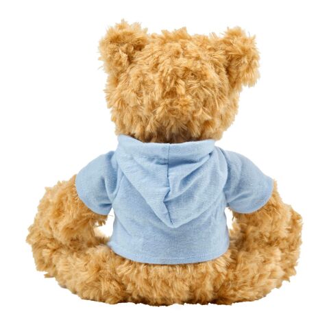Plüsch-Teddybär 'Olaf' mit aufgestickten Augen Hellblau