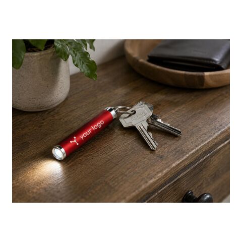 2-in1 LED-Taschenlampe aus ABS Zola Rot
