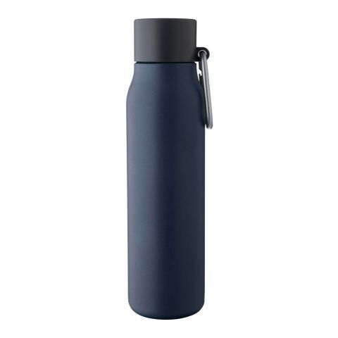 Trinkflasche aus recyceltem Edelstahl (600 ml) Cassian Blau