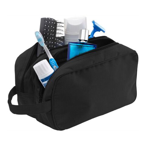 Kulturtasche 'Holiday' aus Polyester Schwarz