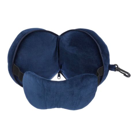 Reisekissen aus Polyester Leontine Blau