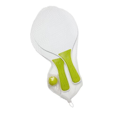 Beachball Tennisspiel 'Costa Brava' aus Holz Blau | ohne Werbeanbringung | Nicht verfügbar | Nicht verfügbar