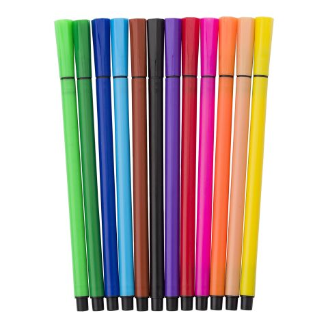 Filzstift-Set &#039;Enno&#039; aus Kunststoff Hellblau | ohne Werbeanbringung | Nicht verfügbar | Nicht verfügbar