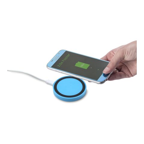 Wireless Ladepad &#039;Boost&#039; weiß/rot | ohne Werbeanbringung | Nicht verfügbar | Nicht verfügbar