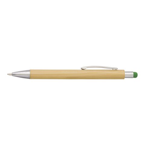 Kugelschreiber aus Bambus mit Touchpen Rot | ohne Werbeanbringung | Nicht verfügbar | Nicht verfügbar
