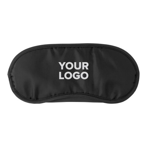 Schlafmaske &#039;Sleep Tight&#039; aus Nylon Schwarz | ohne Werbeanbringung | Nicht verfügbar | Nicht verfügbar