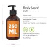 250 ml Spender - Duschgel Ingwer-Limette Braun | ohne Werbeanbringung