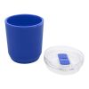 Hudson Doppelwandiger Becher aus recyceltem Kunststoff 180 ml Standard | blau | ohne Werbeanbringung | Nicht verfügbar | Nicht verfügbar
