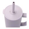 Brady 900 ml RCS-zertifizierter Isolierbecher mit Silikon Trinkhalm fliederfarben