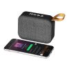 Fashion Stoff Bluetooth®-Lautsprecher Standard | grau | ohne Werbeanbringung | Nicht verfügbar | Nicht verfügbar
