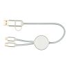 Alasia 30 cm 5-in-1 Kabel aus recyceltem Kunststoff für Datenübertragung und 27W Schnellladung Standard | silber | ohne Werbeanbringung | Nicht verfügbar | Nicht verfügbar