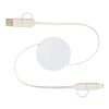 Citala 90 cm 5-in-1 Kabel aus recyceltem Kunststoff für Datenübertragung und 40W Schnellladung Standard | weiß | ohne Werbeanbringung | Nicht verfügbar | Nicht verfügbar