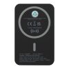 Acrab 15 W 10.000 mAh magnetische kabellose Powerbank mit 20 W PD aus recyceltem Kunststoff Standard | schwarz | ohne Werbeanbringung | Nicht verfügbar | Nicht verfügbar