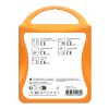 mykit, first aid, kit orange | Nicht verfügbar | 1-farbiger Digitaler Aufkleber | Vorderseite | 90 mm x 127 mm