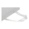 Smartfold Papiertüte, 230 g/m², mit Bandgriffen und matter Laminierung – 24 x 10 x 24 cm weiß