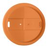 Americano® Espresso Eco 250 ml recycelter Isolierbecher mit auslaufsicherem Deckel schwarz-orange | ohne Werbeanbringung | Nicht verfügbar | Nicht verfügbar