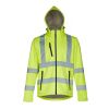 THC ZAGREB WORK. Softshell-Jacke mit hoher Sichtbarkeit (Unisex) Gelb Hexachrome | ohne Werbeanbringung | Nicht verfügbar | Nicht verfügbar | Nicht verfügbar