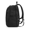 UDINE. Rucksack mit komplett öffnendem Fach schwarz | ohne Werbeanbringung | Nicht verfügbar | Nicht verfügbar | Nicht verfügbar