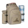 VILLA. Thermischer Picknick-Rucksack aus 600D, hochdichtem, recyceltem Polyester Hellbraun | ohne Werbeanbringung | Nicht verfügbar | Nicht verfügbar | Nicht verfügbar