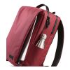 Oslo 20L Rucksack aus rPET. Wasserdichte Zippers.Laptops bis 17" Rot | ohne Werbeanbringung | Nicht verfügbar | Nicht verfügbar | Nicht verfügbar