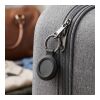 SeekTag Tracker aus rABS. Kompatibel mit Apple und Android Schwarz
