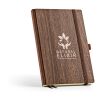 Steinbeck A5 Notizbuch Holzmaserungseinband. 196 Seiten aus 70gsm FSC Dunkelbraun | ohne Werbeanbringung | Nicht verfügbar | Nicht verfügbar | Nicht verfügbar