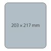 Haftnotiz-Mousepad Haftnotizblock extra groß 203 × 217 mm | ohne Werbeanbringung | Nicht verfügbar | individuell