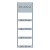 4-Monatskalender Mehrblock Quadro Light 4 mehrsprachig Hellgrau | 330 × 900 mm | ohne Werbeanbringung | Nicht verfügbar | Nicht verfügbar | Nicht verfügbar | Benelux (NL/F/D/GB)