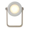Coollux Multifunktions-LED-Lampe mit Bambusgriff Weiss