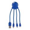 2087 | Xoopar Octopus Charging cable Blau Weiss