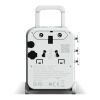 Xoopar Luggie GaN Weltreise-Adapter-Trolley Weiss