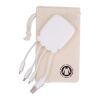 3192 | Xoopar Octopus Gamma 2 Bio Charging cable with 3.000mAh Powerbank Weiss
