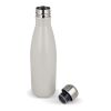Sagaform Nils Stahlflasche Pulverbeschichtet 500ml Beige | Gravur | Vorderseite | 65 mm x 100 mm | Nicht verfügbar