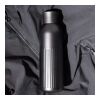 Sagaform Tekla Push Stahlisolierflasche mit Druckverschluss (recycelt) 500 ml schwarz | Gravur | Seite 1 Oberseite | 65 mm x 45 mm