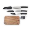 InSideOut 6-teiliges Messerset Chef on the Go  Dunkelgrün | Digital Transferdruck | Seite 2 | 260 mm x 80 mm