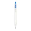 R-PET-Kugelschreiber Blau Weiss-Blau Weiss | 1-farbiger Tampondruck | 270° vom Clip | 50 mm x 7 mm | Nicht verfügbar