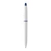 Kugelschreiber S30 hardcolour Weiss-Dunkelblau | 1-farbiger Siebdruck | 270° vom Clip | 40 mm x 25 mm | Nicht verfügbar