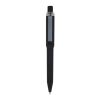 Ozzy-Stift mit Soft-Touch schwarz | 3D Digitaldruck | 270° vom Clip | 42 mm x 8 mm