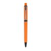 Kugelschreiber Raja Extra Orange-Schwarz | 1-farbiger Siebdruck | in Verlängerung vom Clip | 40 mm x 25 mm | Nicht verfügbar