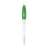 Kugelschreiber Bio-S! Clear Transparent Grün | 1-farbiger Siebdruck | 90° vom Clip | 40 mm x 25 mm | Nicht verfügbar
