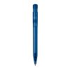 Kugelschreiber S45 Clear Transparent Dunkelblau-Dunkelblau | 1-farbiger Tampondruck | Clip | 25 mm x 6 mm | Nicht verfügbar
