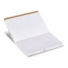 Notizbuch Olmo Hardcover PU A5 mit Haftnotizen Weiss | ohne Werbeanbringung | Nicht verfügbar | Nicht verfügbar