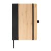 Notizbuch bamboo & R-PET A5 Schwarz