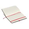 Notizbuch Iroko Hardcover Laser A5 Schwarz-Rot Weiß | ohne Werbeanbringung | Nicht verfügbar | Nicht verfügbar